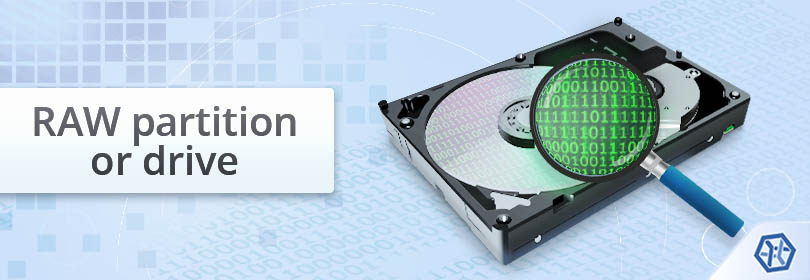 reasons of occurance and ways to solve raw partition or raw drive issue